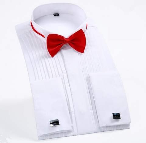 White cuffed shirt, Size 38 - 1