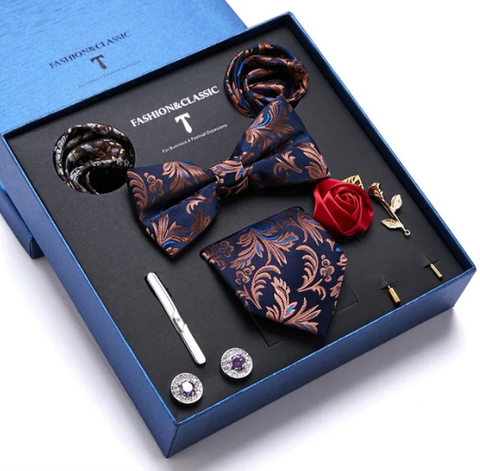 Gift box cufflinks with all Horologium equipment