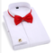 White cuffed shirt, Size 45 - 1/6