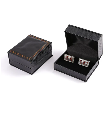 Luxury Black Cufflink Box