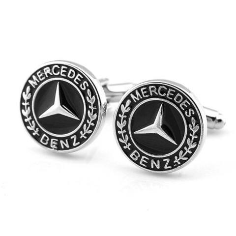 Black Mercedes-Benz Cufflinks - 1