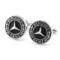 Black Mercedes-Benz Cufflinks - 1/2