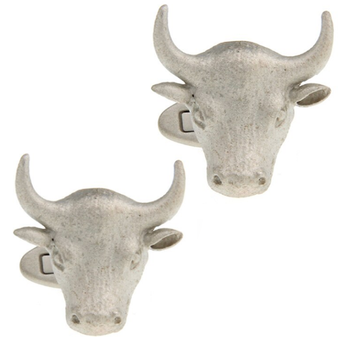 Bull cufflinks