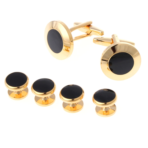 Cufflinks for tailcoat gold - 1
