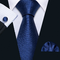 Cufflinks & Tie & Pocket Square Set - blue Aglaia - 1/2