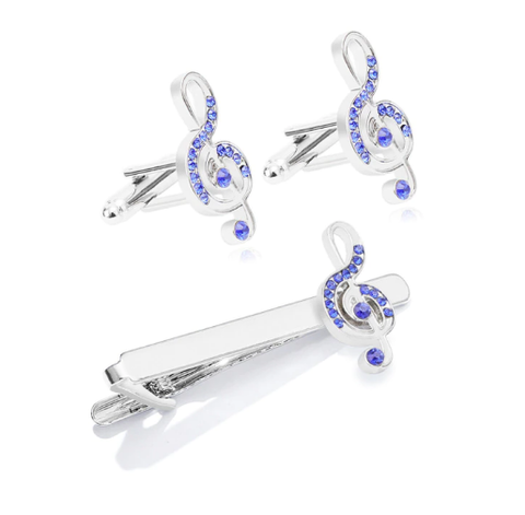 Cufflinks with buckle for musicians