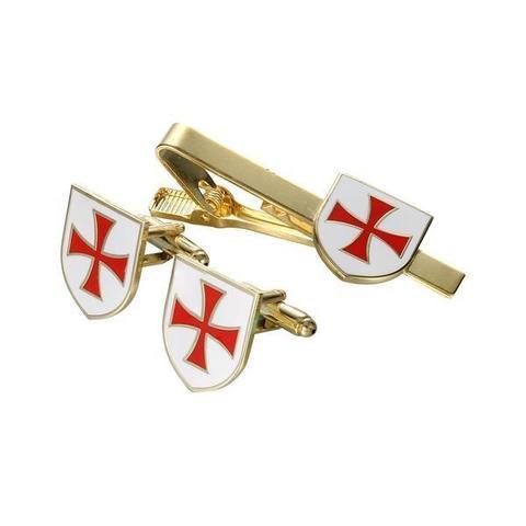 Cufflinks with clasp Templar Knight's character