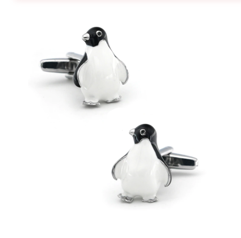 Penguin cufflinks - 1