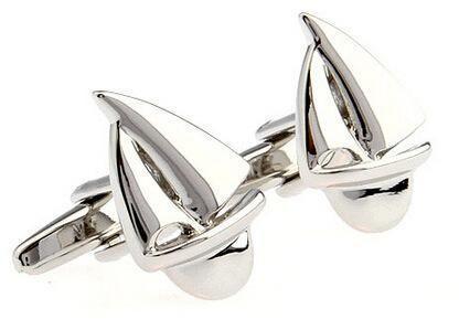 Cufflinks yachting silver - 1