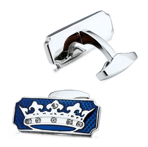 King's crown cufflinks - 2