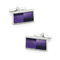 Purple Window Cufflinks - 2/2