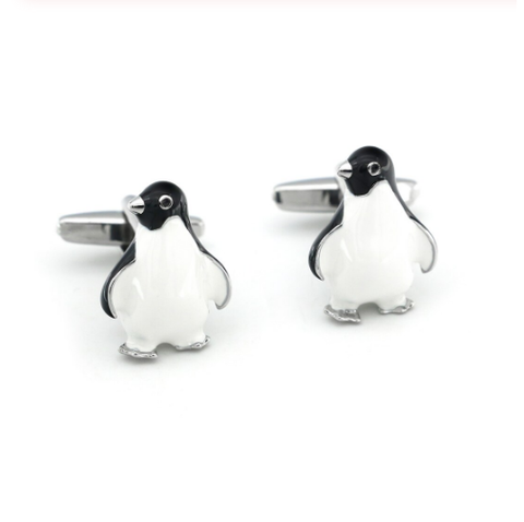Penguin cufflinks - 2