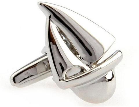 Cufflinks yachting silver - 2