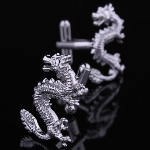 Chinese Dragon Cufflinks - 4