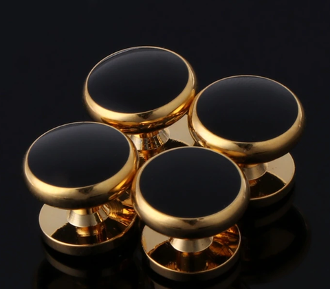 Cufflinks for tailcoat gold - 4